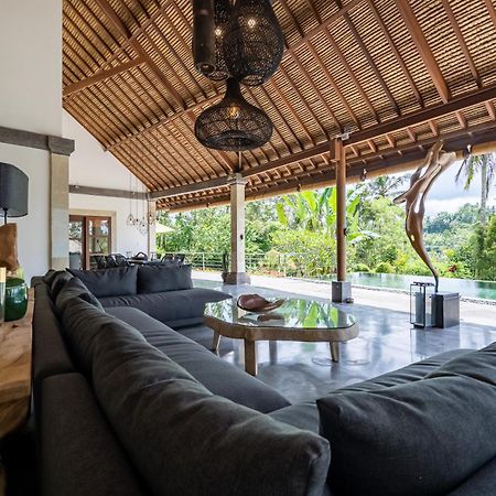 Villa Themma Jungle - Sumptuous 3Br Luxury Villa With Majestic Jungle View North Of Ubud エクステリア 写真