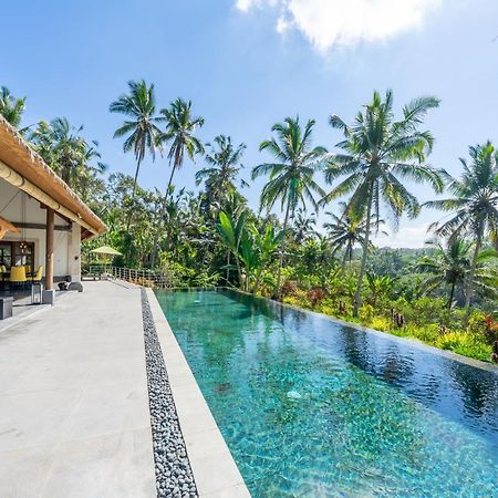 Villa Themma Jungle - Sumptuous 3Br Luxury Villa With Majestic Jungle View North Of Ubud エクステリア 写真
