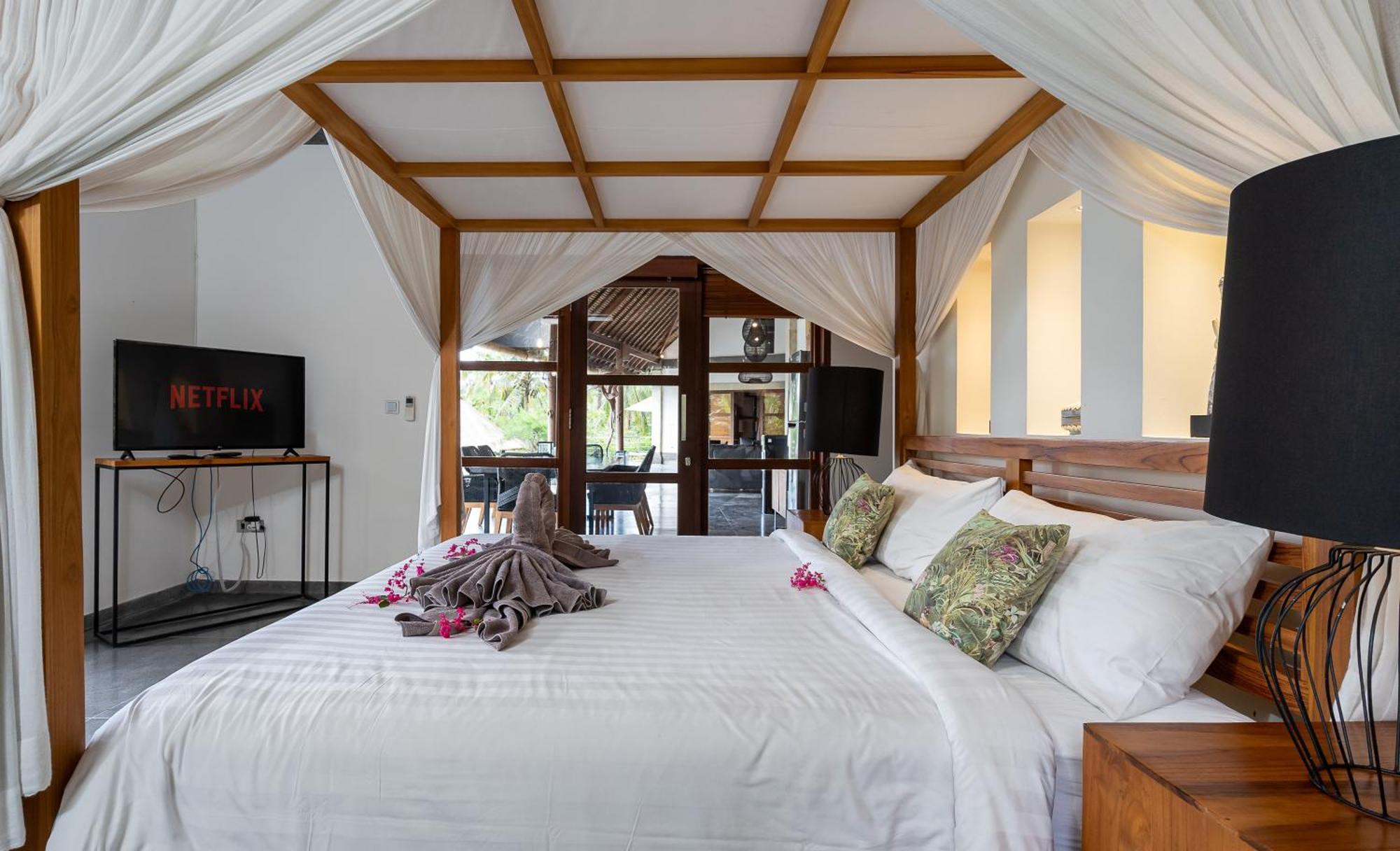 Villa Themma Jungle - Sumptuous 3Br Luxury Villa With Majestic Jungle View North Of Ubud エクステリア 写真