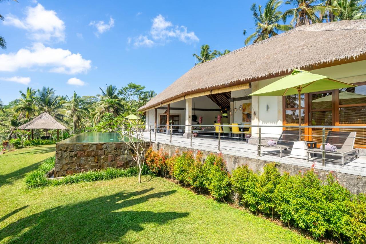Villa Themma Jungle - Sumptuous 3Br Luxury Villa With Majestic Jungle View North Of Ubud エクステリア 写真