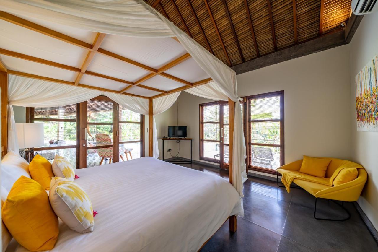Villa Themma Jungle - Sumptuous 3Br Luxury Villa With Majestic Jungle View North Of Ubud エクステリア 写真