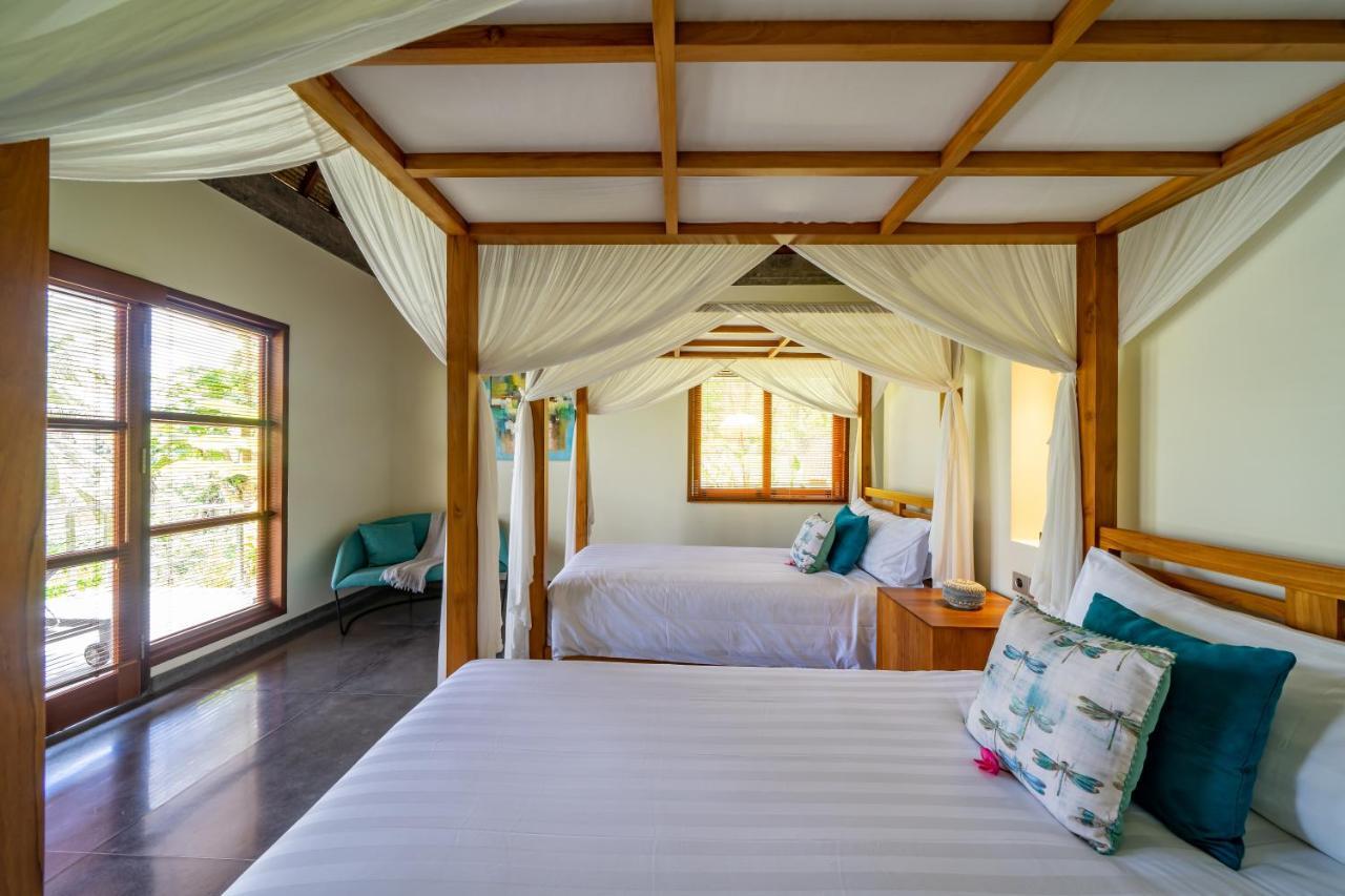 Villa Themma Jungle - Sumptuous 3Br Luxury Villa With Majestic Jungle View North Of Ubud エクステリア 写真