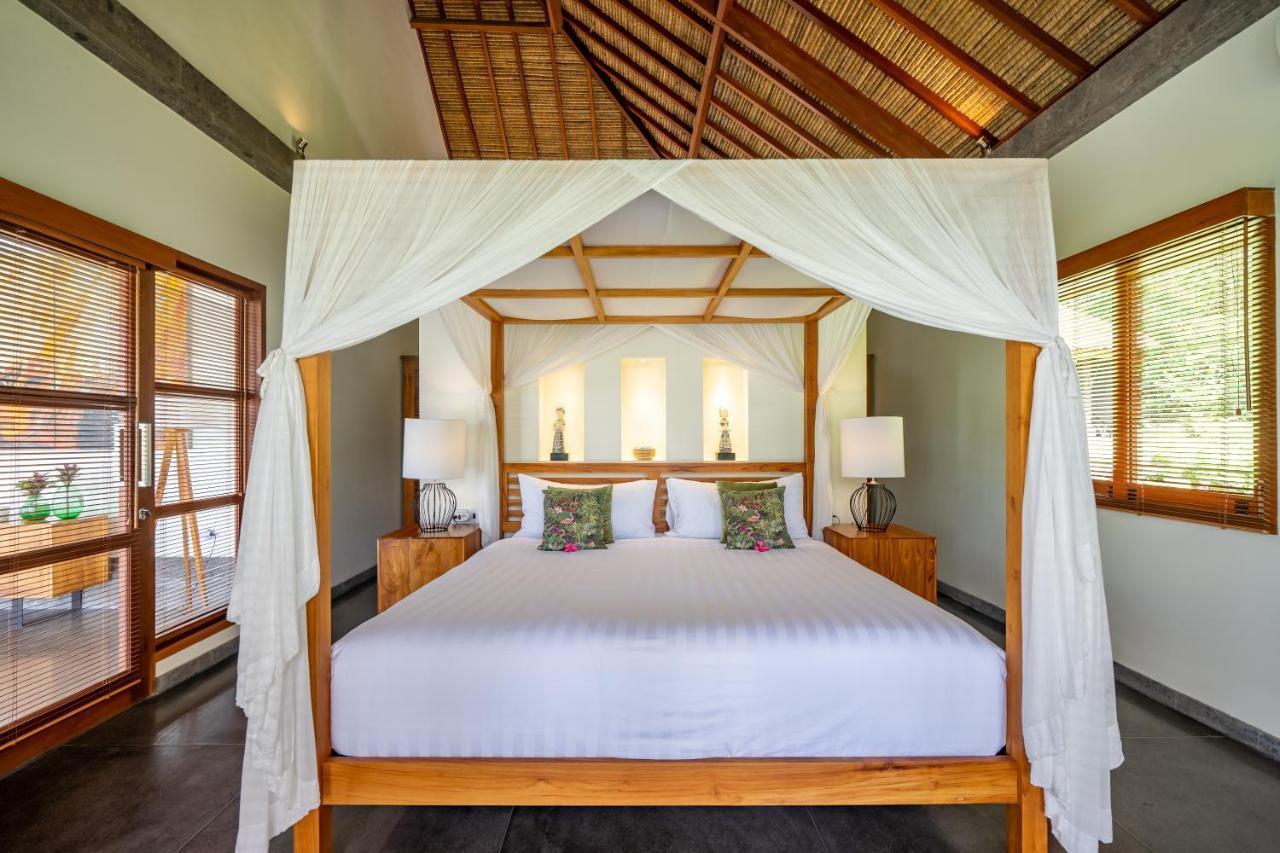 Villa Themma Jungle - Sumptuous 3Br Luxury Villa With Majestic Jungle View North Of Ubud エクステリア 写真